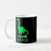 Nonni-saurus Funny Dino Dinosaur Nonnisaurus Kaffeetasse (Links)