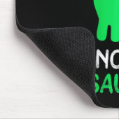 Nonni-saurus Funny Dino Dinosaur Nonnisaurus Mousepad (Ecke)