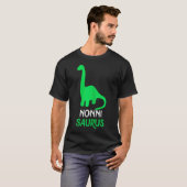 Nonni-saurus Funny Dino Dinosaur Nonnisaurus T-Shirt (Vorne ganz)