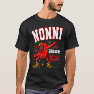 Nonni vom Geburtstagsmädchen Dabbing Strawberry Bd T-Shirt