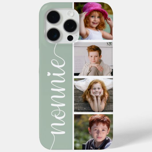 Nonnie 4 Foto Case-Mate iPhone Hülle (Rückseite)