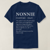 Nonnie Definition Oma Funny Großmutter  T-Shirt (Design vorne)