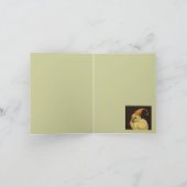 Nonnie der Pep danke Ihnen notecard (Innenseite)