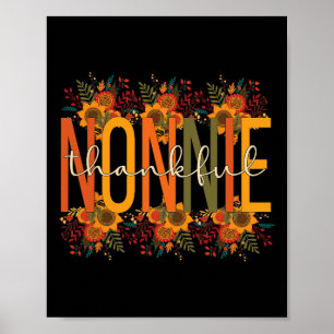 Nonnie Grandmutter Erntedank Nonnie Gr Poster