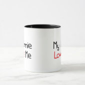 Nonnie Lieben ich Tasse (Zentrum)