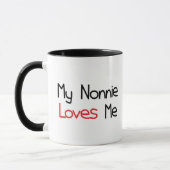 Nonnie Lieben ich Tasse (Links)