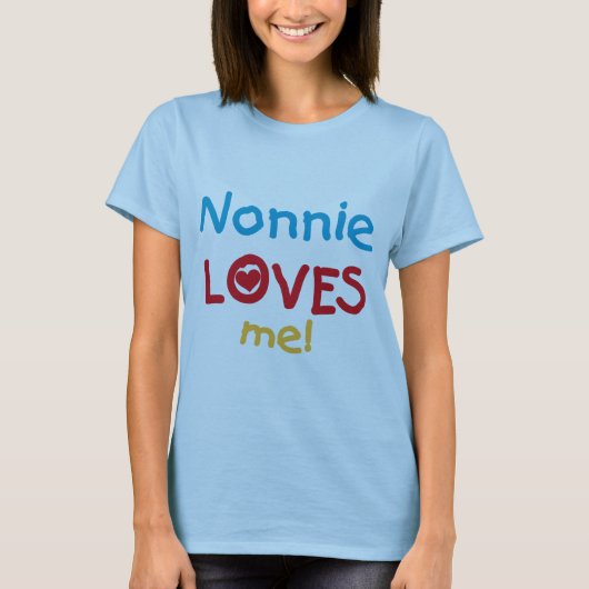 Nonnie Lieben Me Tshirts und Geschenke (Vorderseite)