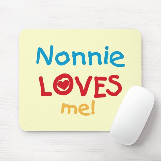 Nonnie Lieben Me Tshirts und Geschenke Mousepad (Mit Mouse)