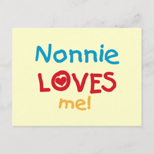Nonnie Lieben Me Tshirts und Geschenke Postkarte