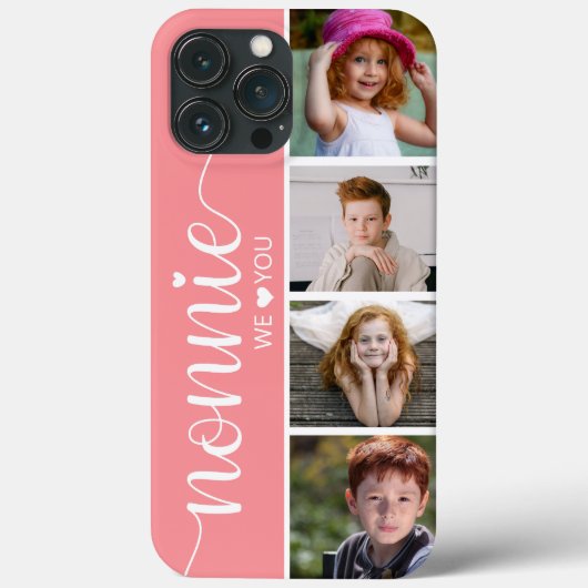 Nonnie Wir Liebe Sie Foto Case-Mate iPhone Hülle (Rückseite)