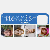 Nonnie Wir Liebe Sie Foto Case-Mate iPhone Hülle (Rückseite (Horizontal))