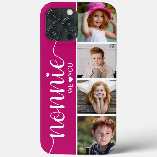 Nonnie Wir Liebe Sie Foto Case-Mate iPhone Hülle (Rückseite)