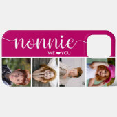 Nonnie Wir Liebe Sie Foto Case-Mate iPhone Hülle (Rückseite (Horizontal))