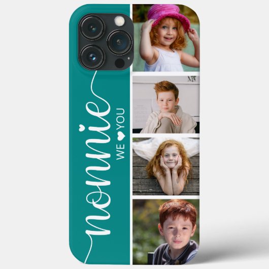 Nonnie Wir Liebe Sie Foto Case-Mate iPhone Hülle (Rückseite)
