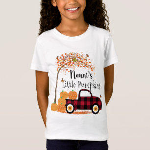 Nonnis kleiner Kürbiskins Red Truck Herbst T-Shirt