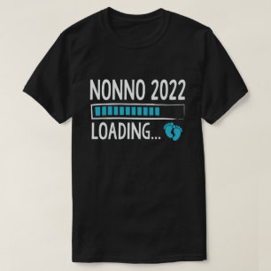 Nonno 2022 Ankündigung zur beladenen sonnigen Schw T-Shirt