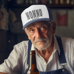 Nonno Bling Personalisiert Trucker Hat Truckerkappe