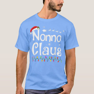 Nonno Claus Funny Grandma Santa Pajamas Weihnachte T-Shirt