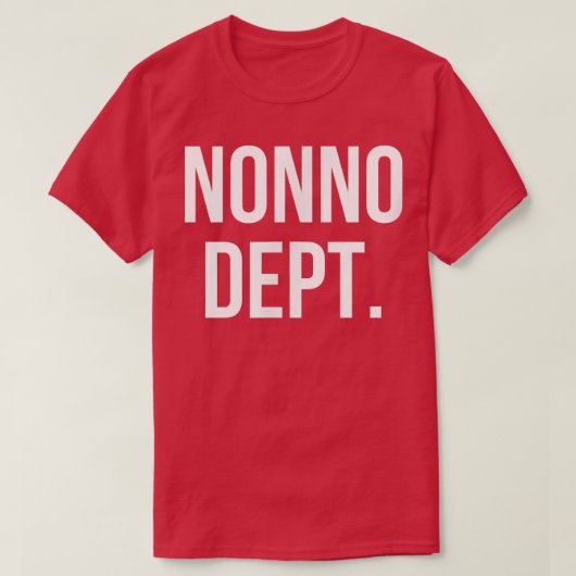 Nonno Dept T-Shirt (Design vorne)