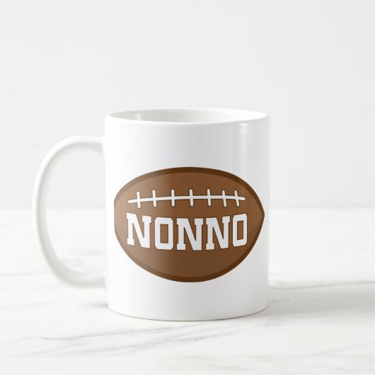 Nonno Fußball-Geschenk Kaffeetasse (Links)