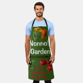 Nonno-Garten Schürze (Getragen)
