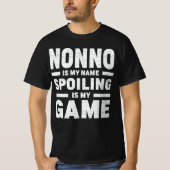 Nonno ist mein Name Verschmutzung ist mein Game Gr T-Shirt (Vorderseite)