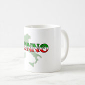 Nonno (italienischer Großvater) Kaffeetasse (VorderseiteRechts)