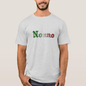 Nonno italienischer großväterlicher T - Shirt (Vorderseite)