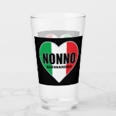 Nonno Personalisiert Glass Tumbler (Vorderseite)