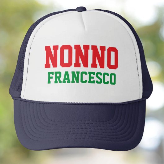 Nonno Personalisiert Trucker Hat Truckerkappe