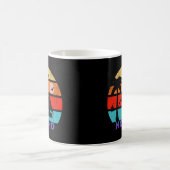 Nonno Retro Sunset Ocean Großvater Kaffeetasse (Mittel)