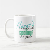 Nonnos der Name und Verderbens des Gam Kaffeetasse (Links)