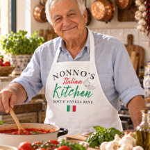 Nonnos italienische Küchenschürze - Dove Si Mangia