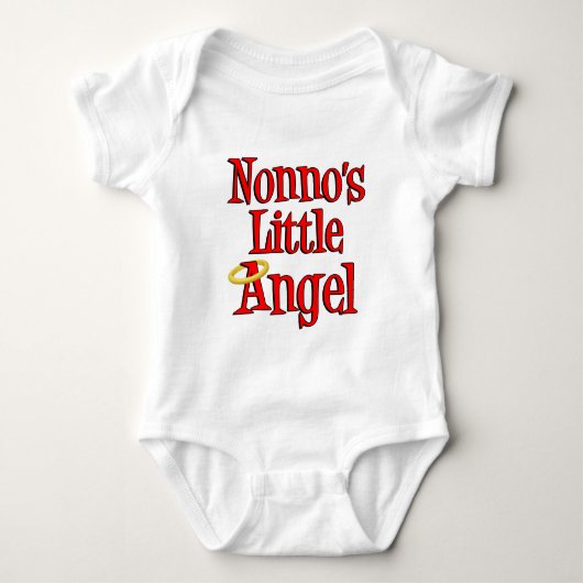 Nonnos kleiner Engel Baby Strampler (Vorderseite)