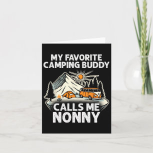 Nonny Camper Meine Lieblings-Camping-Buddies Karte