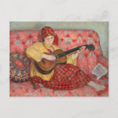 Nono à La Guitare | Henri Lebasque Postkarte (Vorderseite)