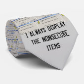 Nonsecure Einzelteile Krawatte (Gerollt)