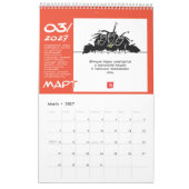 Nonsense Possums Webcomics-Kalender 2027 Kalender (Mär 2027)