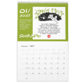 Nonsense Possums Webcomics-Kalender 2027 Kalender (Jan 2027)