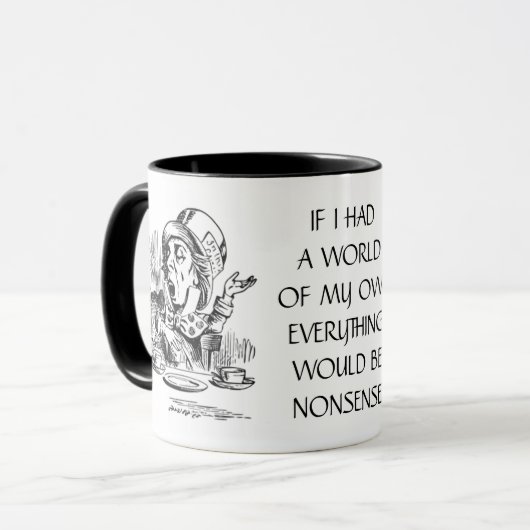 NONSENSE TASSE (Vorderseite Links)