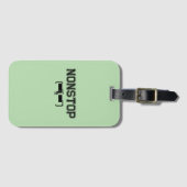 NONSTOP Gym Motivation Hoodie T - Shirt Gepäckanhänger (Vorderseite (Horizontal))