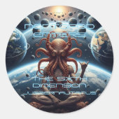 Nontopod Enters the Sixth Dimension Sticker (Vorderseite)