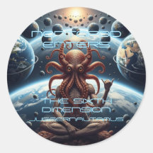 Nontopod Enters the Sixth Dimension Sticker