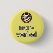 nonverbaler Kommunikationsknopf Button (Vorderseite)