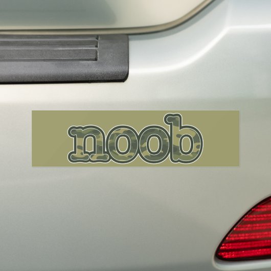 Noob Autoaufkleber (Auf Auto)