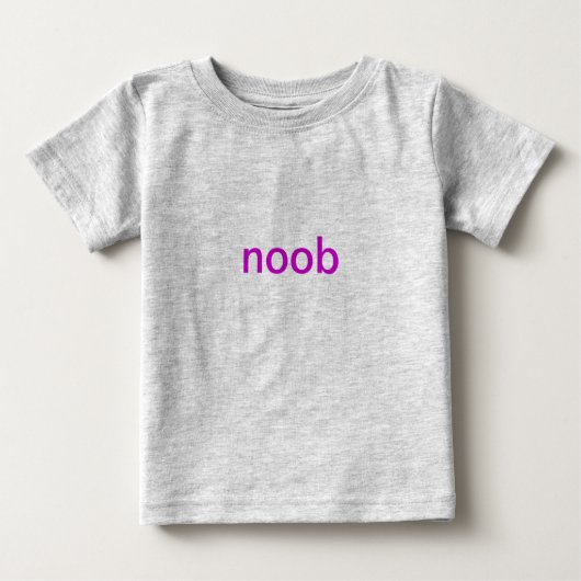 Noob Baby Baby T-shirt (Vorderseite)