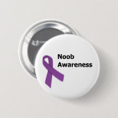 Noob Bewusstseins-Knopf Button (Vorne & Hinten)