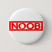 Noob Briefmarke Button (Vorderseite)
