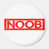 Noob Briefmarke Magnet (Vorne)