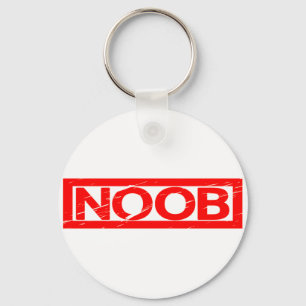Noob Briefmarke Schlüsselanhänger